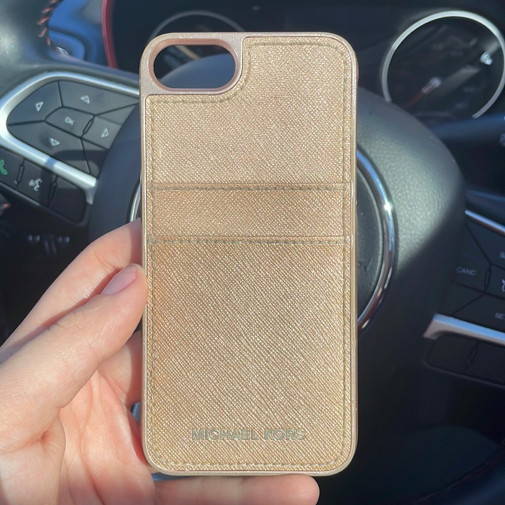 Rose gold Michael Kors Iphone 7 Case